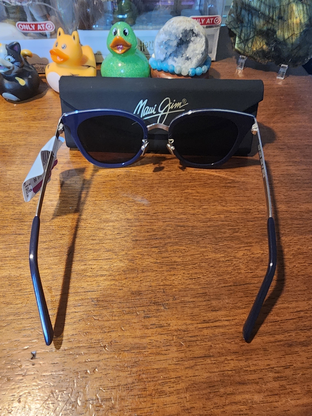 New Maui Jim Blue Mirrored Sunglasses - Picture 5 of 8